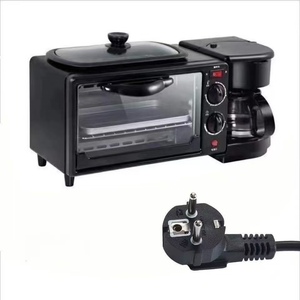 Machine à petit-déjeuner 3-en-1 de haute qualité pour la maison, four multifonctionnel pour la cuisson, le café et le lait avec poêle intégrée - Product Image 3