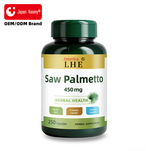 Suplemento de Saw Palmetto al por Mayor de Shecome, 450 mg para la Salud Urinaria y de la Próstata, 250 Cápsulas de Saw Palmetto - Product Image 1
