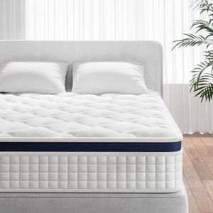 Sortie d'usine 5 étoiles Hôtel Inn Naturel Latex Mousse À Mémoire King Queen Size Roll up Gel de Sommeil Double Poche Matelas À Ressort - Product Image 5