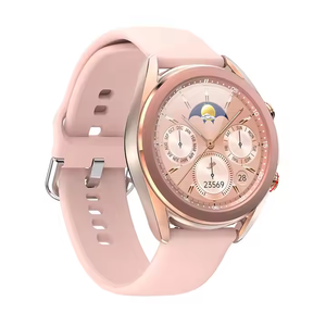 SK8 nouveauté Bracelet rond montre intelligente SK8 41MM BT cadran d'appel étanche dames montre intelligente avec rappel de <span class=keywords><strong>Cycle</strong></span> <span class=keywords><strong>menstruel</strong></span> - Product Image 1
