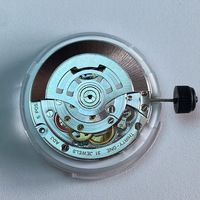 Mouvement de montre 3285 avec fonction GMT, lunette instantanée, calendrier perpétuel, et nouveau ressort bleu intégré, garantie 72 heures