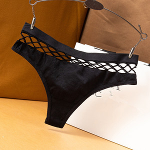 Vendita calda Sexy senza cuciture <span class=keywords><strong>perizoma</strong></span> <span class=keywords><strong>rete</strong></span> da pesca a metà vita alta elastico di sollevamento dell'anca triangolo scavare mutandine della biancheria intima - Product Image 5