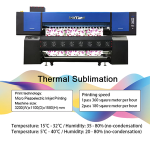 墨水时间1.9m 8 i3200大型升华打印机印刷机升华机纺织品升华打印机 - Product Image 2