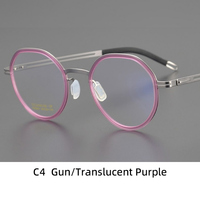 Lunettes à monture ovale tendance avec verres correcteurs ajustables et montures ultra-légères pour hommes et femmes