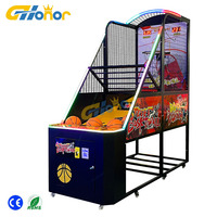 Machine de jeu de simulation de basket-ball à monnayeur, jeu de tir au basket-ball, en promotion