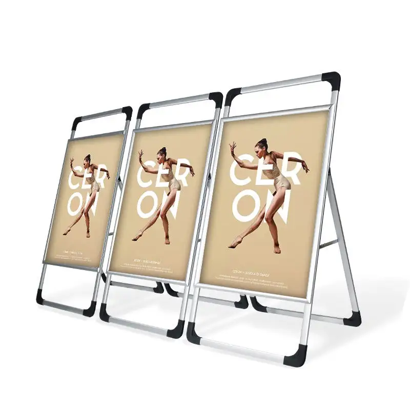 Dubbelzijdige Outdoor/Indoor Promotionele Waterinjectie Poster Stand Plastic Een Frame Bestrating Bord