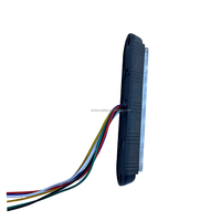 Zweifarbige 6 LED Rot Blau Gelb Weiß Grün Aufputz-LED-Blitzleuchte für Notfallfahrzeuge Wig Wags Blinker LED 661R