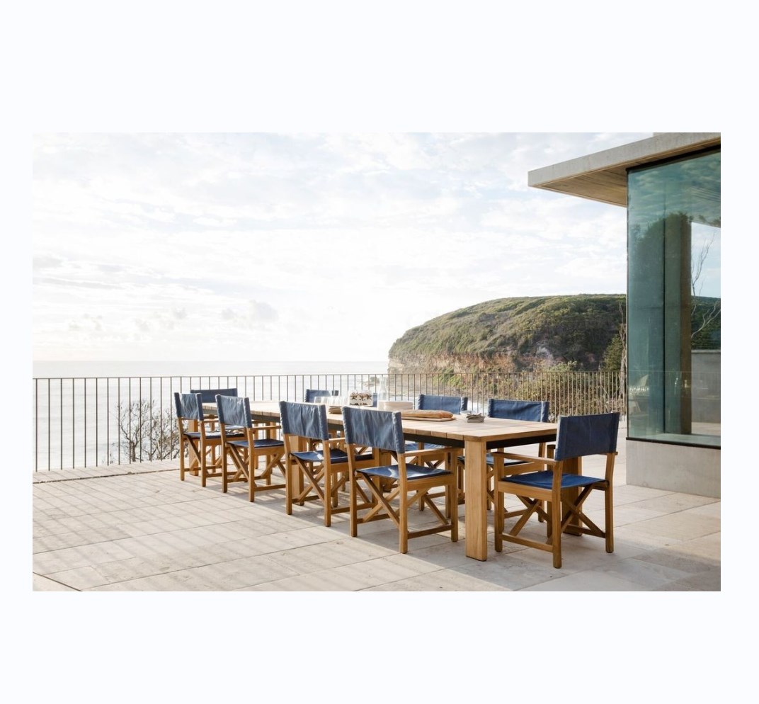 Outdoor garden sets dining room dining chair wood furniture teak dining set