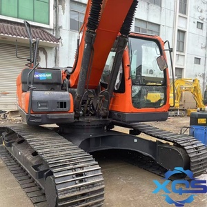 Doosan DX225 di alta qualità 22 Ton utilizzato escavatore idraulico con il nucleo componente del motore situato a Shanghai con olio motore libero - Product Image 4