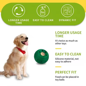 Rubber <b>Dog</b> <b>Ball</b> <b>Dog</b> Chew Toy Natural Rubber Toy Interactive Food Treat <b>Ball</b> <b>Dog</b> Pet Interactive Chew Toy <b>Dog</b> Treat <b>Ball</b> - Product Image 3