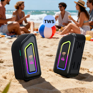 Haut-parleur sans fil avec appairage, son stéréo riche 50W, étanche IPX6, LED RGB pour home cinéma, idéal pour les barbecues en extérieur et les fêtes à la <span class=keywords><strong>piscine</strong></span> - Product Image 3