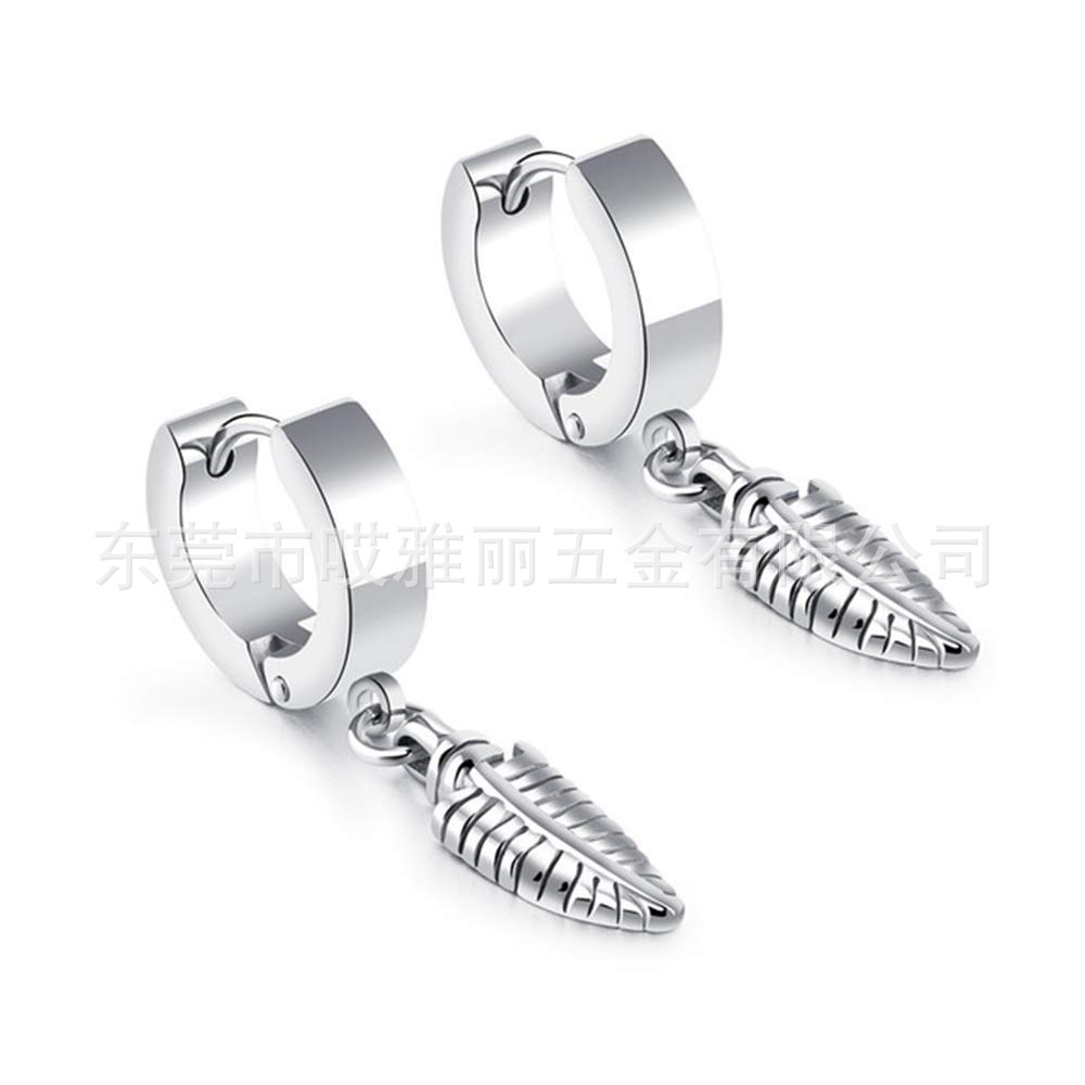 ต่างหูเหล็ก 4*9 (1 คู่)