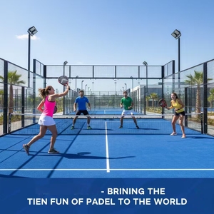 Césped Artificial de Alta Calidad para Pista de Pádel, Césped Sintético Duradero para Pista de Pádel Panorámica al Aire Libre - Product Image 6