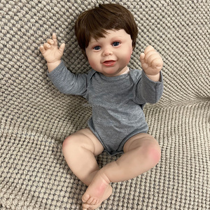 60 cm tái sinh bé búp bê <span class=keywords><strong>KODI</strong></span> Hoàn Thành Sơn 24 inch mũm mĩm sống động như thật dễ thương Toddler mềm cảm ứng quà tặng cho trẻ em sưu tập - Product Image 6