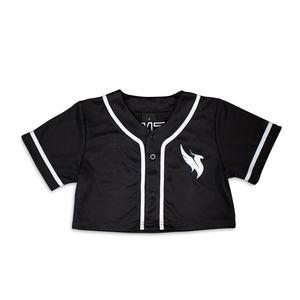 Maillot de <span class=keywords><strong>baseball</strong></span> court personnalisé pour femme, noir, avec logo Phoenix, impression par sublimation, maillot de <span class=keywords><strong>baseball</strong></span> tendance pour femme 2026 - Product Image 2