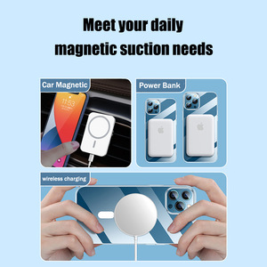<span class=keywords><strong>Coque</strong></span> de téléphone portable magnétique <span class=keywords><strong>transparente</strong></span> pour iPhone 14 avec recharge sans fil, design anti-chute, fabrication artisanale pure - Product Image 2