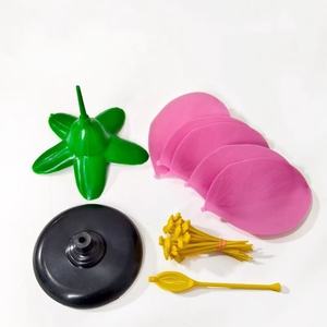 Modèle de pivoine, étamines et pétales, agrandis, modèle d'anatomie structurelle, outil pédagogique pour les manuels de biologie - Product Image 5