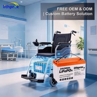 Batería de Litio para Silla de Ruedas 24V300AH 7.2KWh, Fosfato de Hierro y Litio (LFP), Carga Rápida, Diseño Duradero para Scooter de Movilidad Eléctrica, CE