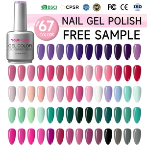 Gel à ongles HEMA TPO Free, formule personnalisée, couleur gel, sans odeur, longue tenue, prix usine, vente en gros, fourniture en gros de vernis gel - Product Image 1