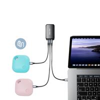 Traqueur intelligent pour animaux de compagnie rechargeable Find My Airtag Apple Anti-Lost Device compatible avec le réseau 4G