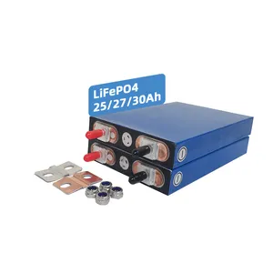 LiFePO4-batería prismática LFP de 3,2 V y 25Ah ~ 30Ah, batería de fosfato de hierro y litio de 3,2 V
