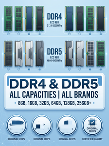 Ddr5หน่วยความจำ M321R4GA3BB6-CQKET แบบสต็อกความจุ32GB 4800MHz เซิร์ฟเวอร์ DDR5ประสิทธิภาพสูงเหมาะสำหรับระบบที่เหนือกว่า - Product Image 6
