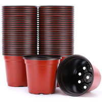 Grands Pots de plantes pour pépinière, bac à plantes, 30 pièces, tailles multiples, pour repiquage, Style nordique, en plastique, Double couleur