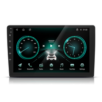 Estéreo para Auto Android de 2.0GHz con Pantalla Táctil IPS de 4 Núcleos, 2 Din, 7/9/10.1 Pulgadas, Unidad Principal con Ventilador de Refrigeración