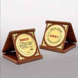 Concurso de personalización de matrículas, coleccionables Certificado de Honor Placa de premio de trofeo DE MADERA EN BLANCO/ - Product Image 5