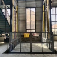Maßgefertigter 3m 4m 6m 8m Warenlift Elektrischer Aufzug Hebebühne für Personen Fracht Kleiner Materialaufzug für Fabriken