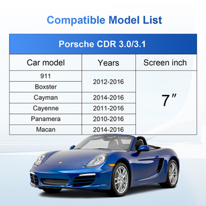 Kit de actualización inalámbrico Carplay Rhythm Original Screen para Porsche CDR 3.0 3.1 911 Boxster Cayman Cayenne Panamera Macan - Product Image 3