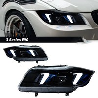 Pour l'assemblage des phares de la Série 3 E90 05-12, nouveaux phares LED modifiés, feux de jour, clignotants 6500K