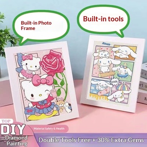 Nuovo Puzzle Moderno in Acrilico con Diamanti per Bambini, con Cornice, Tema Kuroko's Basketball, Cartone Animato, Fai <span class=keywords><strong>da</strong></span> Te, Regalo per Studenti - Product Image 4