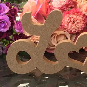 עץ אותיות מלאכות חתונה וודי רומנטי אלפבית "אהבה" עיצוב הבית אביזרי עץ מכתב סימן עיצוב שולחן