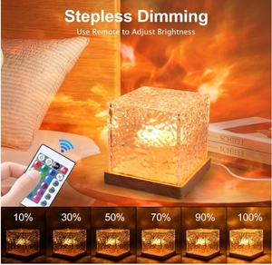 Đèn có dây 16-màu năng động hiệu ứng gợn sóng Đại Dương Máy chiếu đèn phía Bắc Cube cho nhà thông minh cho phòng khách - Product Image 5