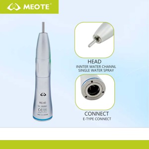Turbin Gigi Kecepatan Rendah dengan Semprotan Air Internal, Handpiece Gigi 2/4 Lubang, Motor Udara/Contra Angle/Handpiece Lurus dengan Air Internal - Product Image 5