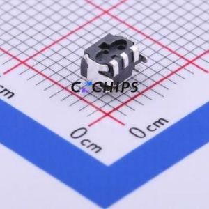 TS35CA Tactile Switch SMD,3.3x4.5mm Switch Single Pole Single Throw Round Button 2.5N Horizontal Mount - Product Image 2