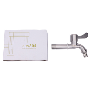 ก๊อกน้ำเย็นแบบขยายได้ SUS304 สแตนเลส ปลอดสารตะกั่ว ป้องกันการระเบิด ดีไซน์หนาพิเศษ น็อตแบบขันมือได้ทั่วไป - Product Image 1