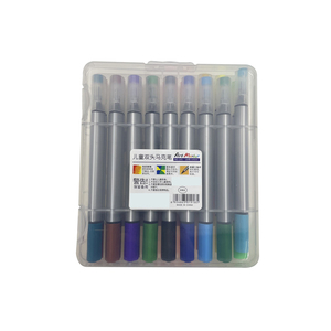 Stylos marqueurs à double pointe pour enfants, fournitures artistiques personnalisées à base d'eau, ensemble de marqueurs graffiti - Product Image 2