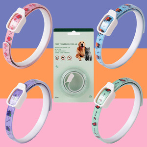 ปลอกคอสัตว์เลี้ยงนุ่มสบายปรับได้หลากสีสำหรับสุนัขและ<span class=keywords><strong>แมว</strong></span> อุปกรณ์สำหรับสัตว์เลี้ยง ปลอกคอกันแมลงสำหรับสัตว์เลี้ยง - Product Image 4