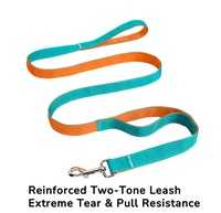 Collar de perro ajustable, arnés y cuerda de tracción de tres piezas