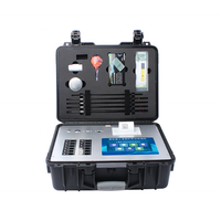 Équipement de Test de Sol Intelligent pour Nutriments NPK pH Sel et Carbone Kit Détecteur Testeur Analyseur