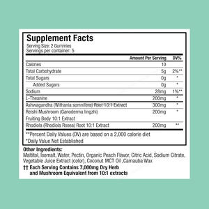 Integratore Naturale OEM in Caramelle Gommose ai Funghi per Alleviare lo Stress e Migliorare l'Umore, Senza Zucchero, Senza Glutine, Adatto ai Vegani - Product Image 6