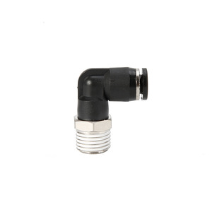 Anruk Pl <b>Quick</b> Coupler R Thread Plastic Copper Pneumatic <b>Connector</b> For Air Cylinder And Pipe Elbow - Product Image 3