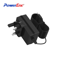Adaptateur secteur AC, adaptateur d'alimentation DC 5V-24V 1A-4A 30W pour appareil photo, certifié CE UKCA