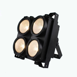 ไฟส่องเวที DMX Blinder 4x100w แสงวอร์มไวท์และคูลไวท์ Peaky 4Eyes 400w ไฟ LED สำหรับผู้ชม - Product Image 5