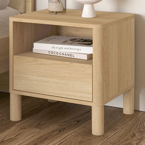 Comodino Moderno in Legno con 1 Cassetto per Camera <span class=keywords><strong>da</strong></span> <span class=keywords><strong>Letto</strong></span> - Product Image 1