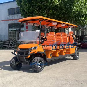 Carrito de Golf Eléctrico de 10 Plazas con Velocidad de 30-50 km/h y Autonomía de 70-90 km para Uso Todoterreno - Product Image 2
