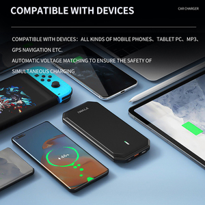 Nhanh chóng sạc xe Adapter FM Transmitter có thể thu vào xe sạc rảnh tay cuộc gọi âm thanh Receiver đài phát thanh Transmitter MP3 Máy nghe nhạc - Product Image 6