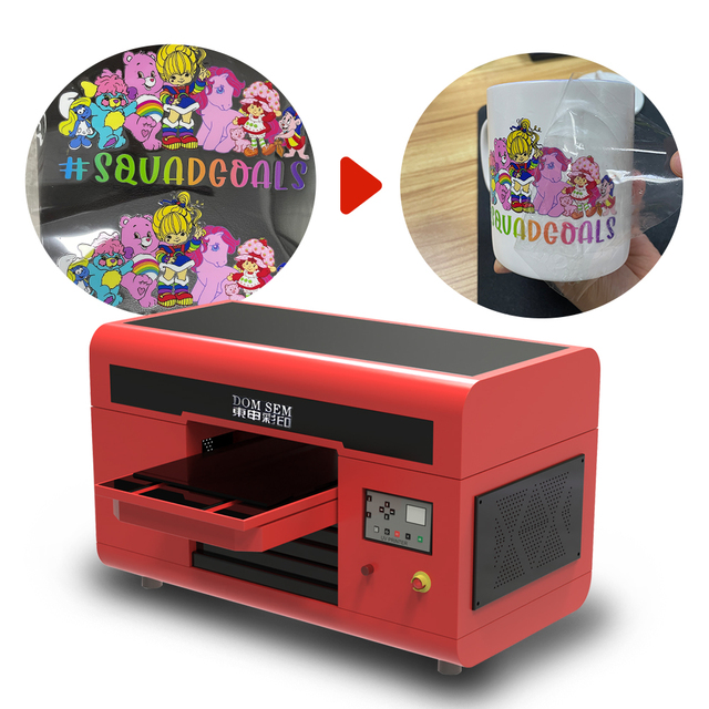 A3 Size Multi-function Mini UV Printer Price for Plastic Phone Case Cover Acrylic Metal Id Card UV DTF Printers